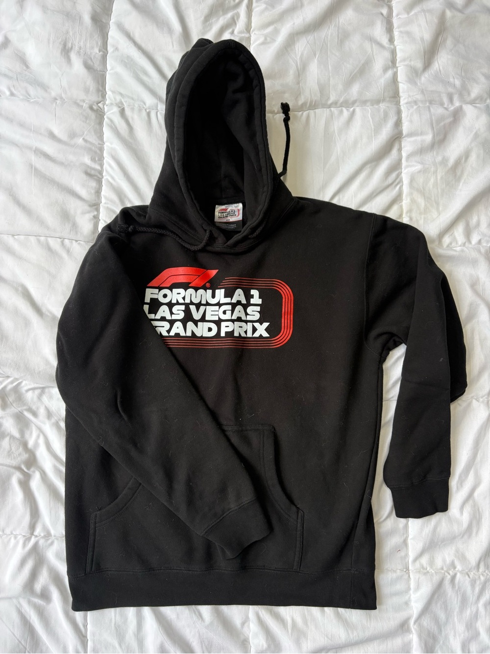 Black Formula 1 Las Vegas Grand Prix Pullover Hoodie
